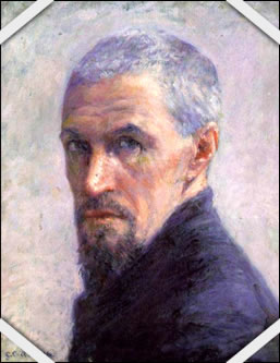 Gustave Caillebotte  autoportrait