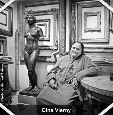 Dina Vierny (ph. © Michael Matisse)