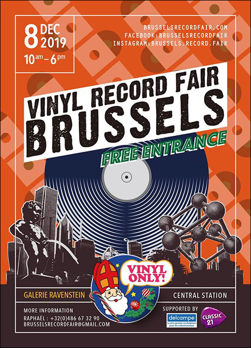 La 21e Brussels Vinyl Record Fair