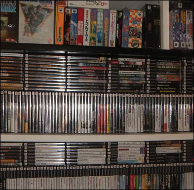 30 années de collection de jeux vidéo