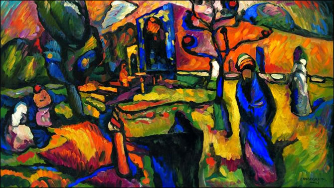 Vassily Kandinsky, Les Arabes - Mudia