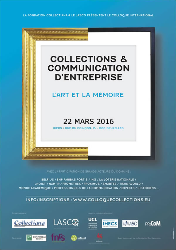 Collections et communication d'entreprise 26 novembre 2015