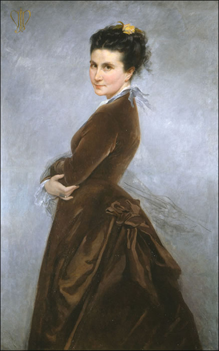 Nelie Jacquemart, Autoportrait, 1880 (Musée Jacquemart-André, Paris)