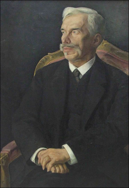 Portrait de Sergueï Chtchoukine par par Dimitri Melnikov (1915)