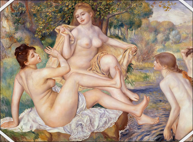 A. Renoir, Les Grandes Baigneuses, 1884-1887