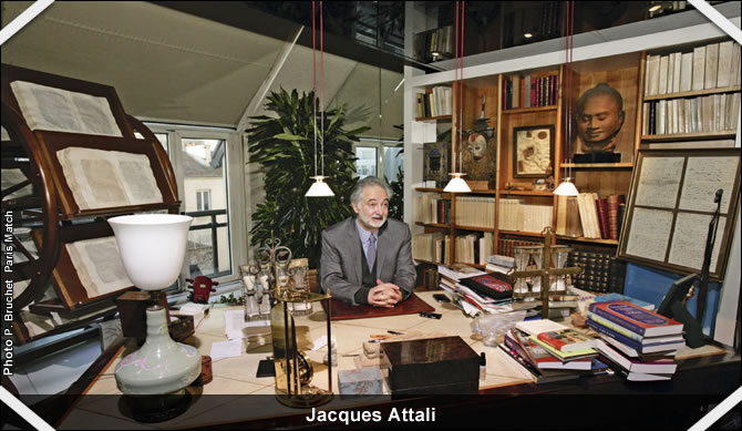Jacques Attali (photo P. Bruchet  Paris Match)